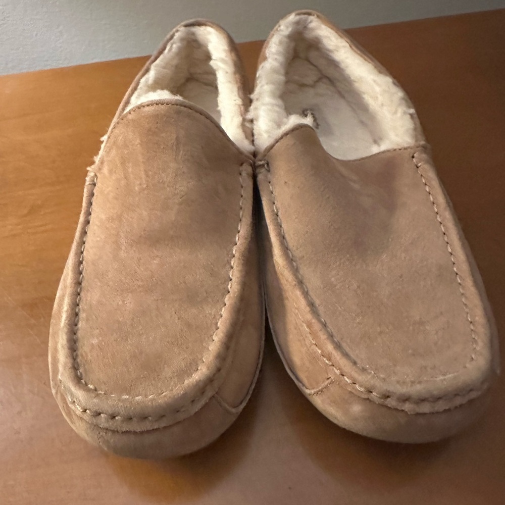 UGG Light Brown Slip-On Loafers